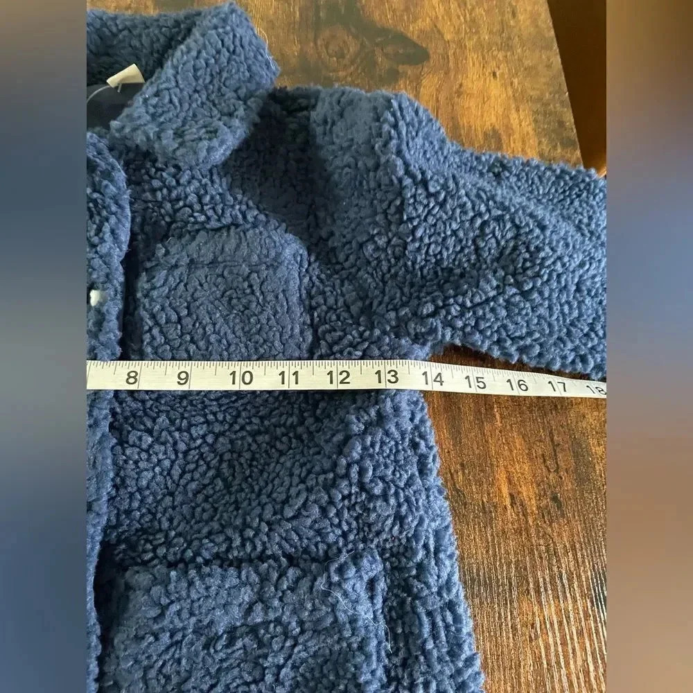 J.Crew Girls' shirt-jacket in sherpa - Picture 13 of 15